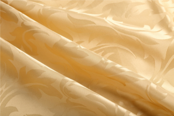 ゴールドジャガード織りシルク枕カバー　ピローケース